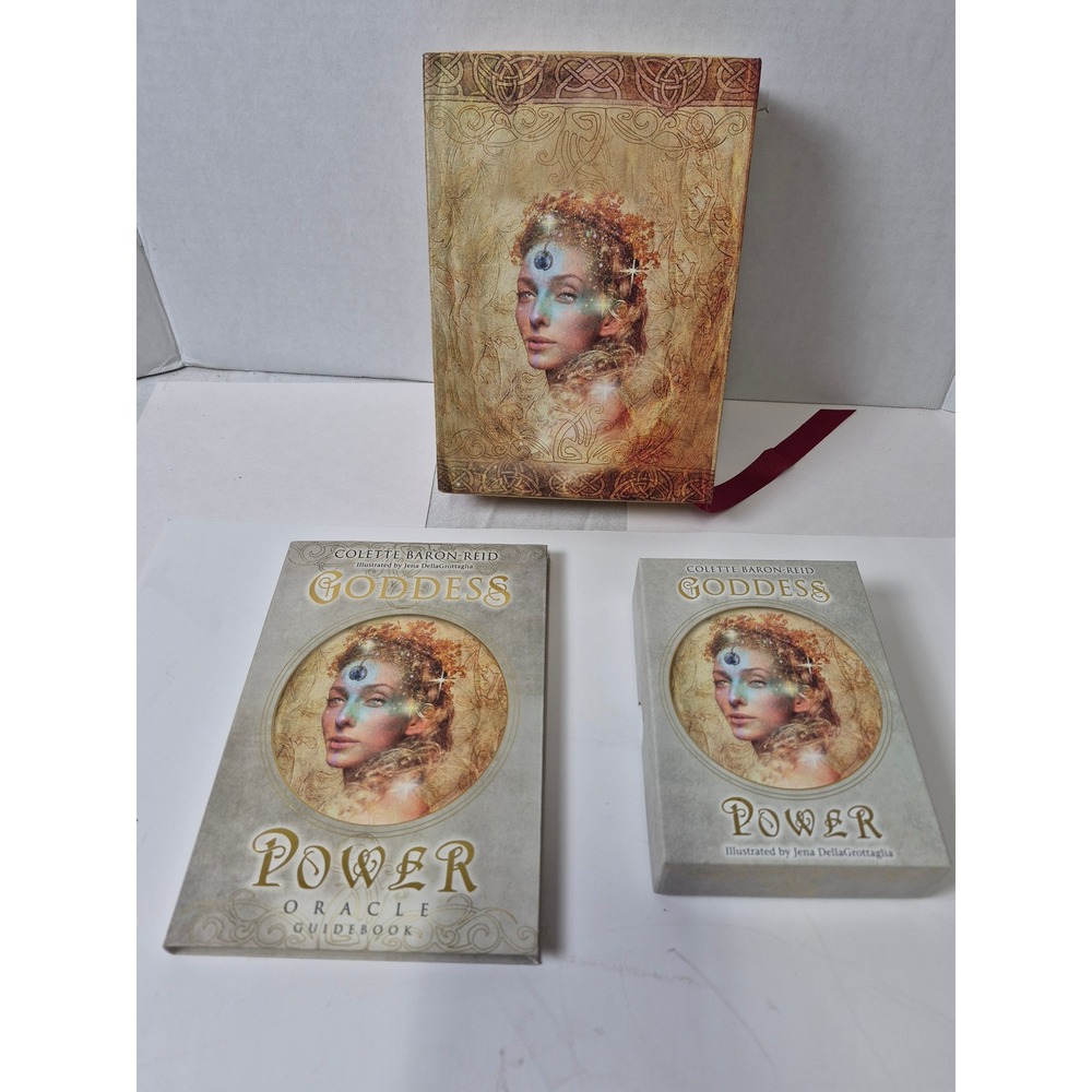 Goddess Power Oracle Deck Colette Baron-Reid Hay House Guidebook Cards Set tarot